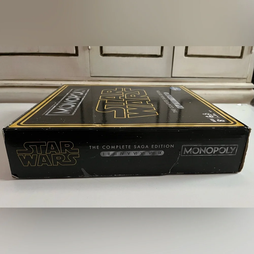 New Monopoly Star Wars Complete Saga Edition Board Game Star Wars Trilogies